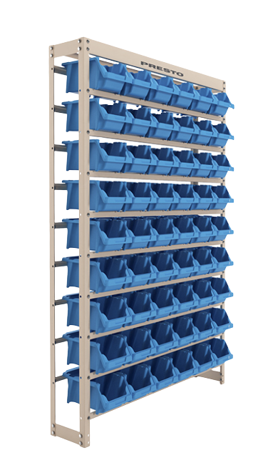 Estante kit prática 54/5 azul